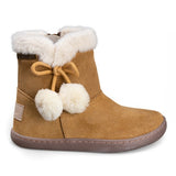 Botas em Pele Camel - Impermeável