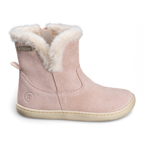 Botas em Pele Rosa - Impermeável