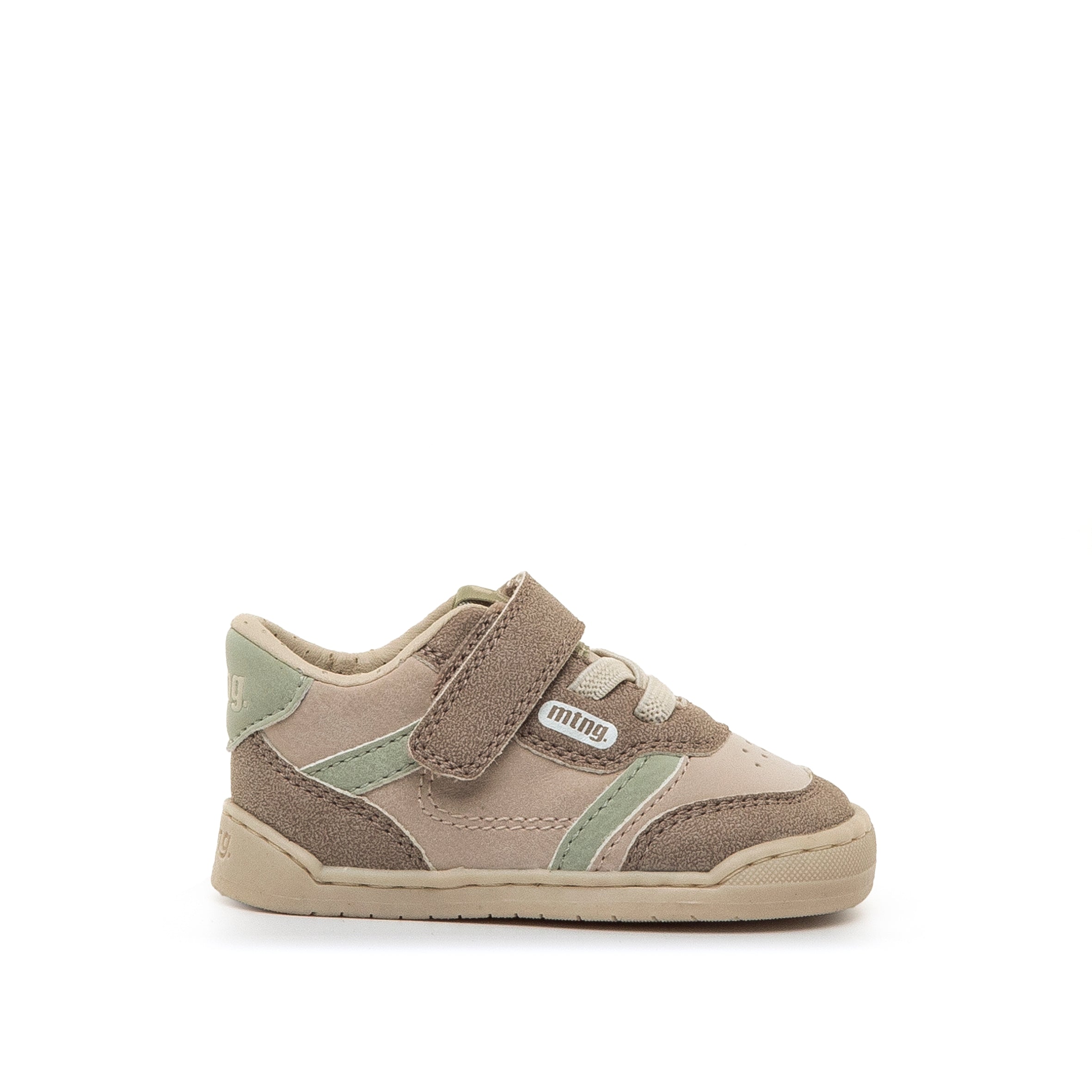 Free Baby Sneakers Nude/Aqua Green