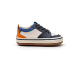 Ténis Ollie Bege/Azul/Laranja