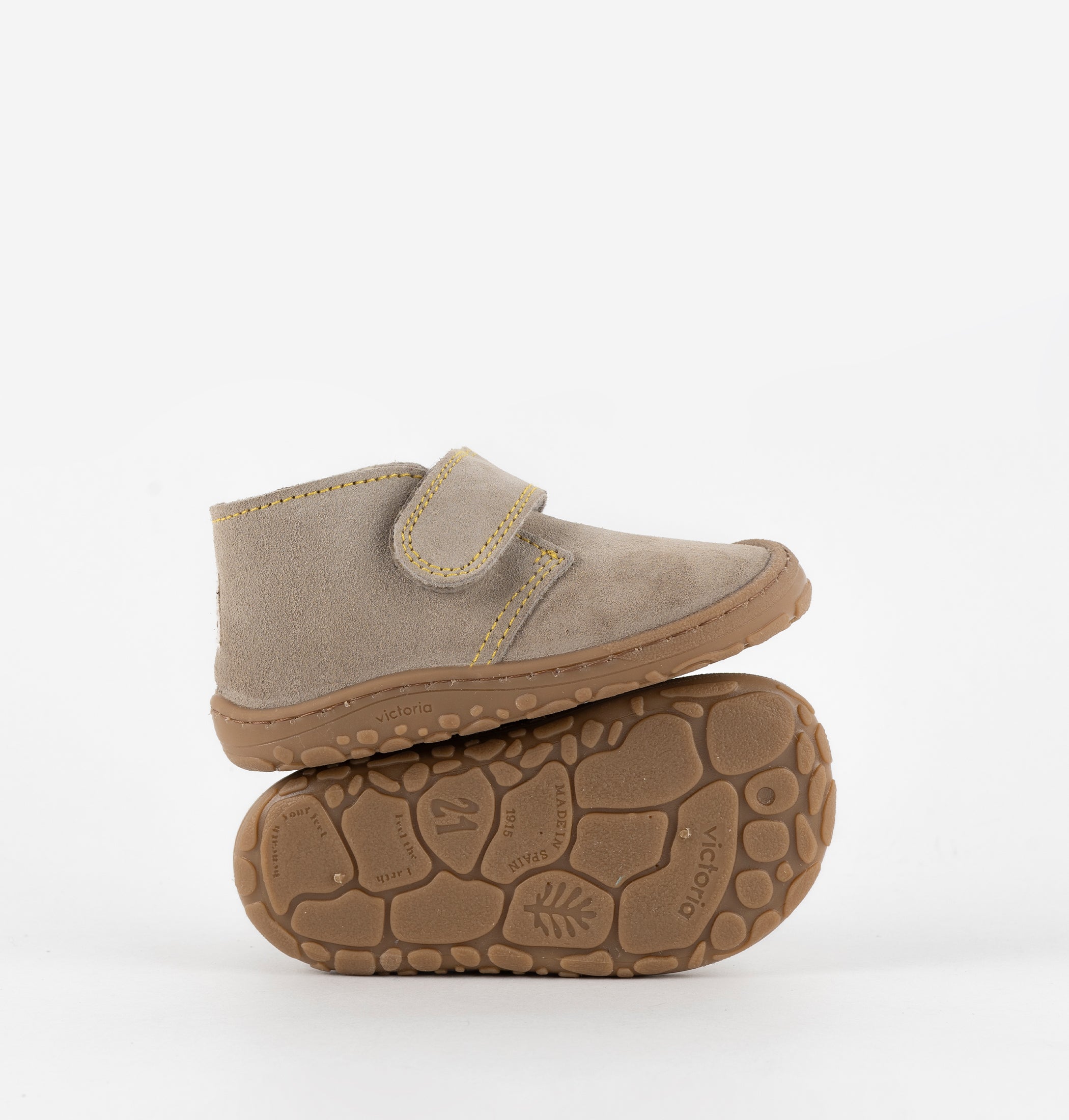 Victoria Botas Bosco Camurça Taupe