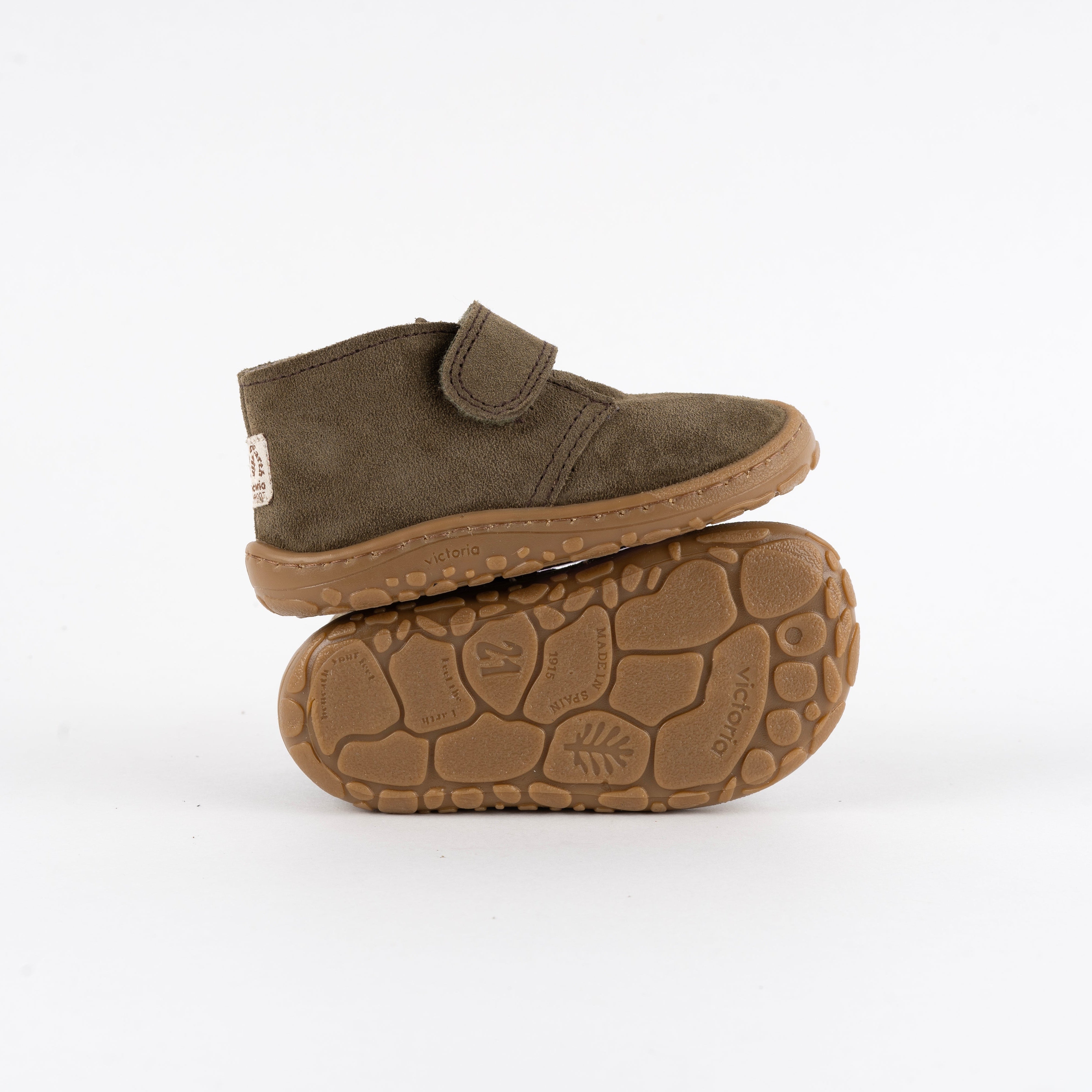 Victoria Botas Bosco Camurça Kaki