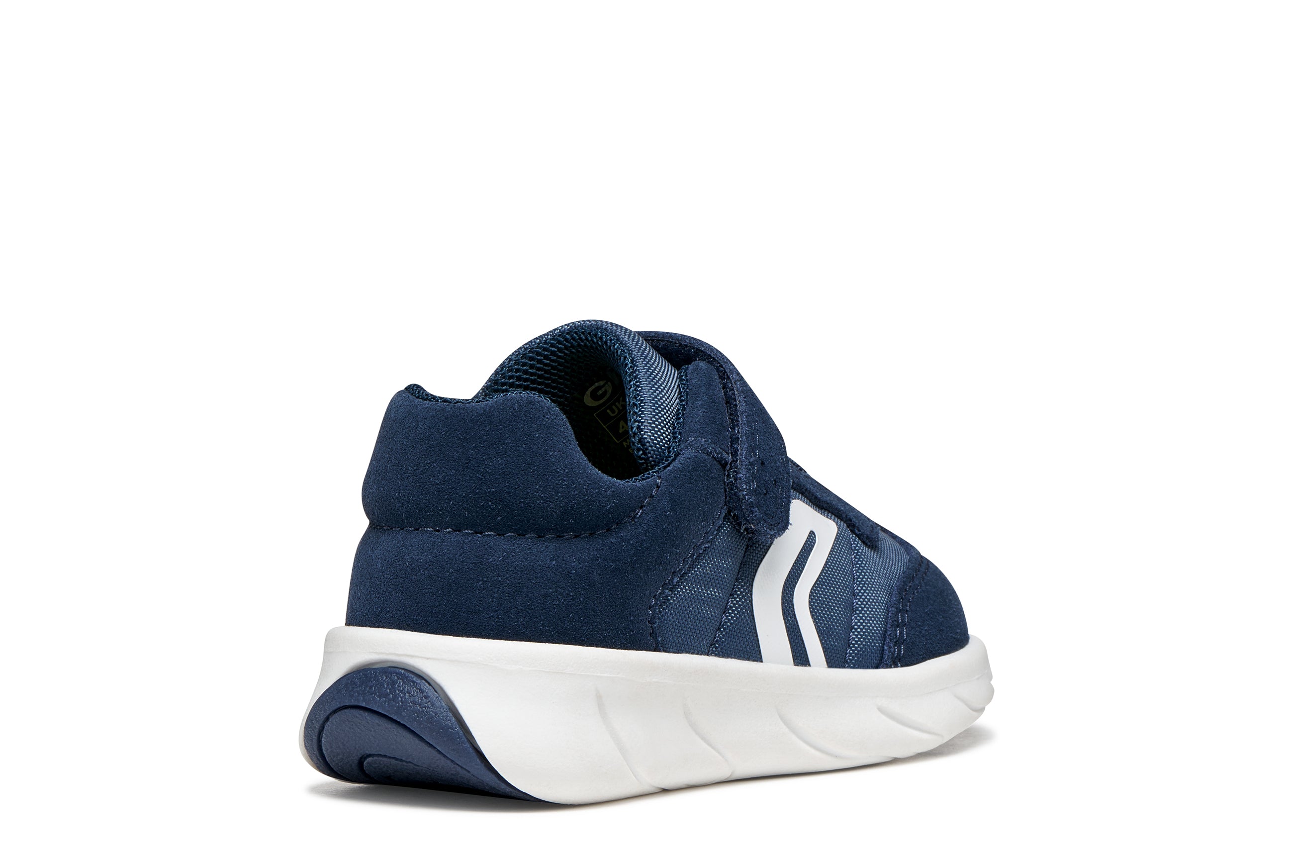 Ténis Foot-Run Azul marinho/Branco Baby