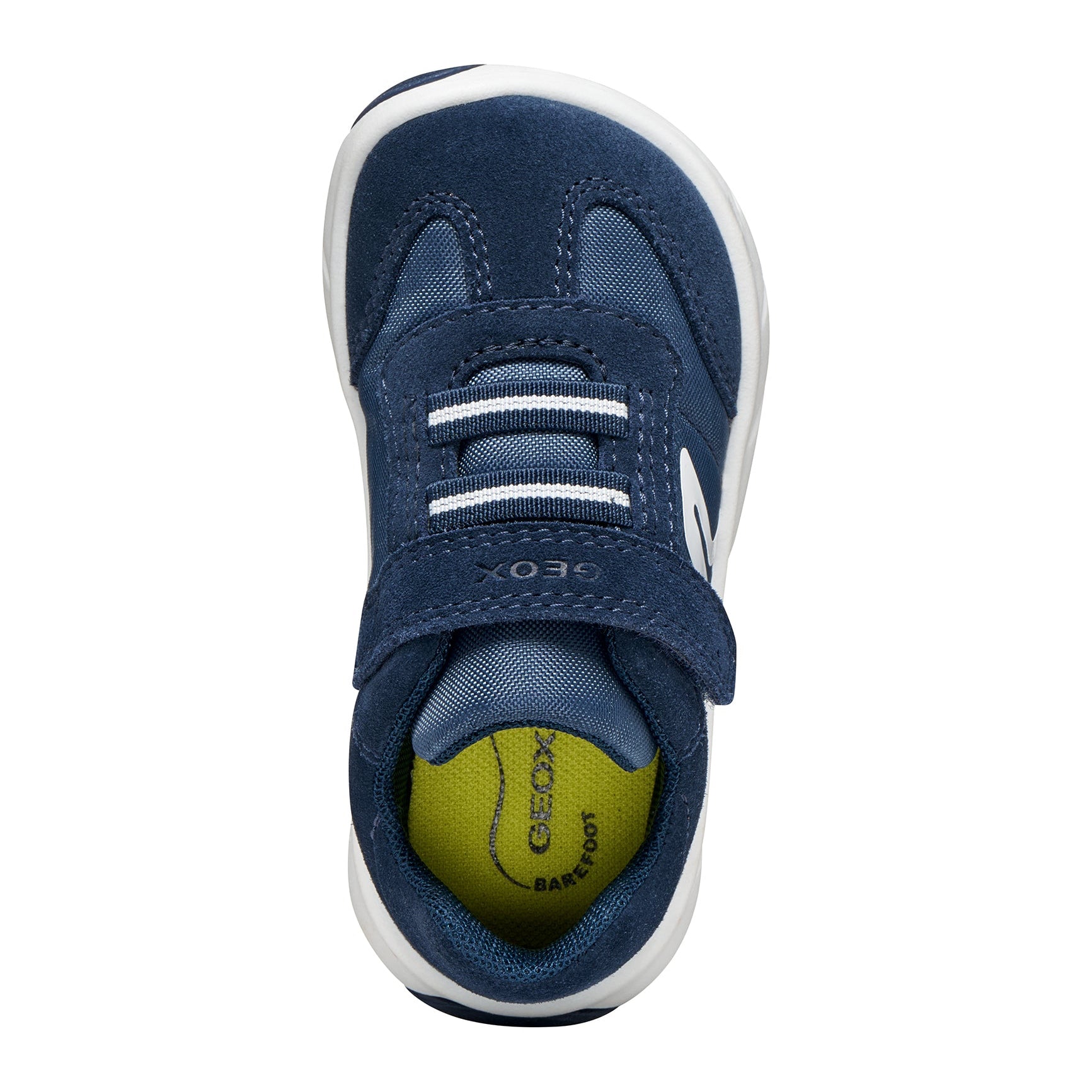Ténis Foot-Run Azul marinho/Branco Baby