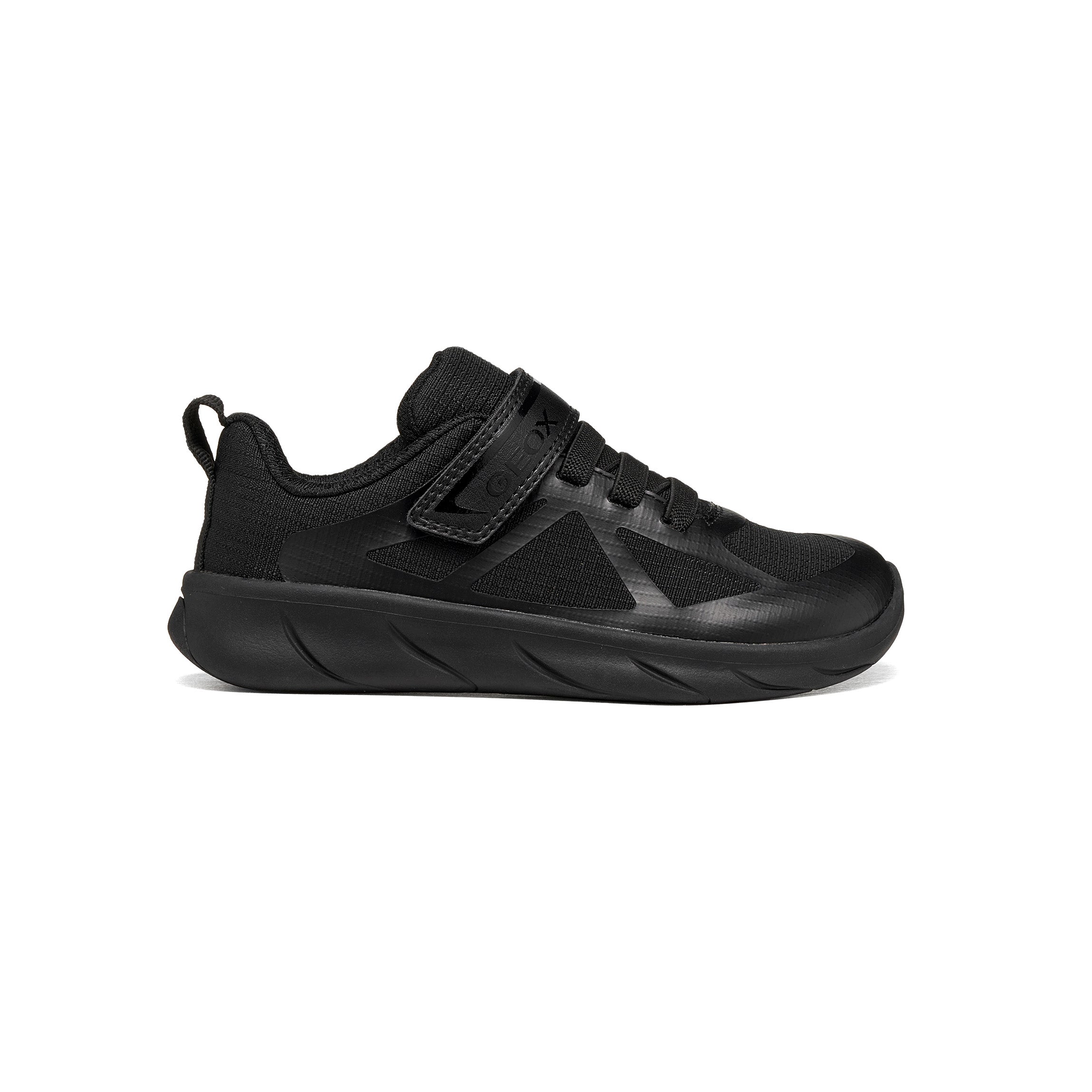 Foot-Run Black Sports Trainers