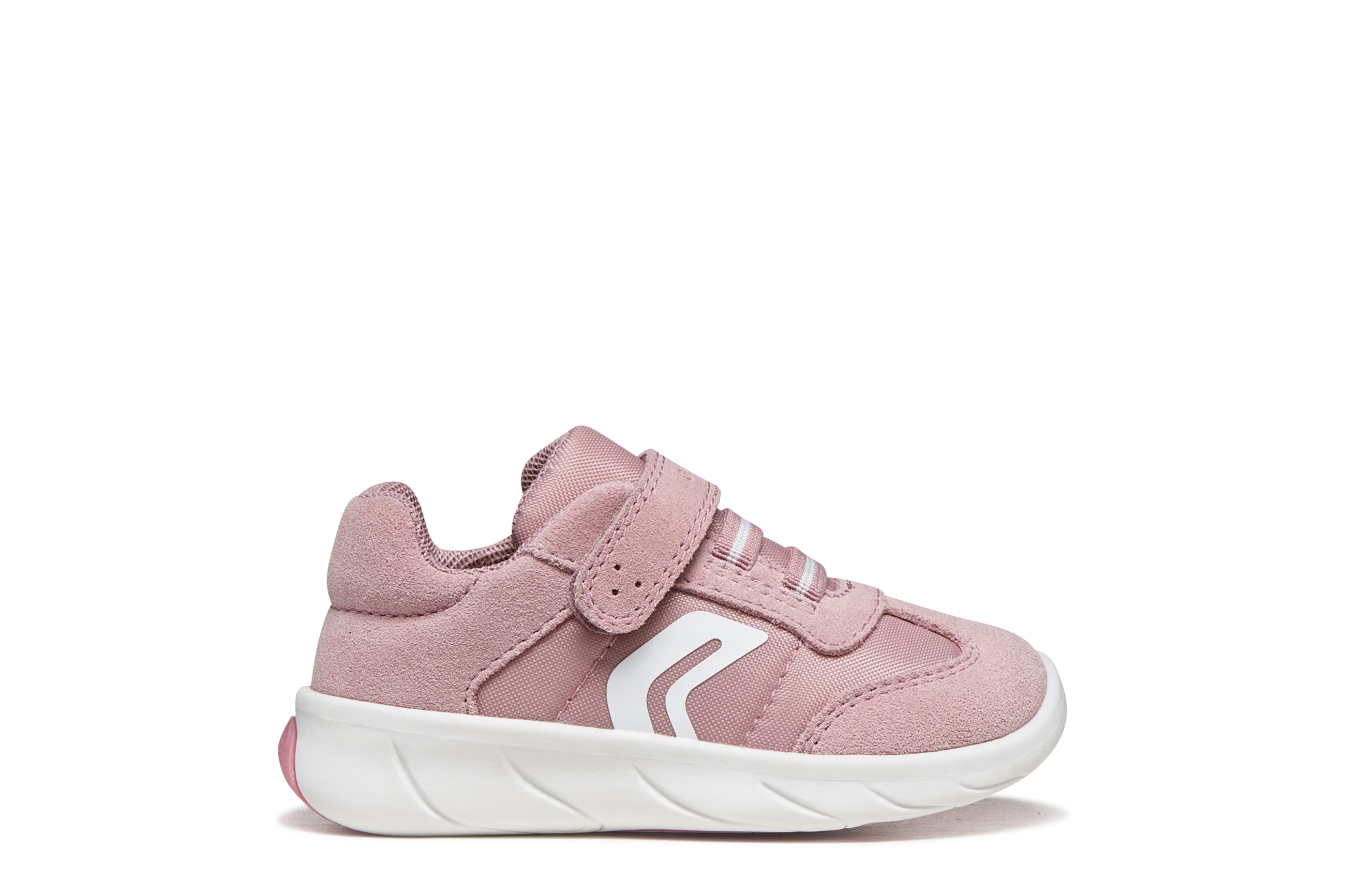 Ténis Foot-Run Rosa antigo/Branco Baby