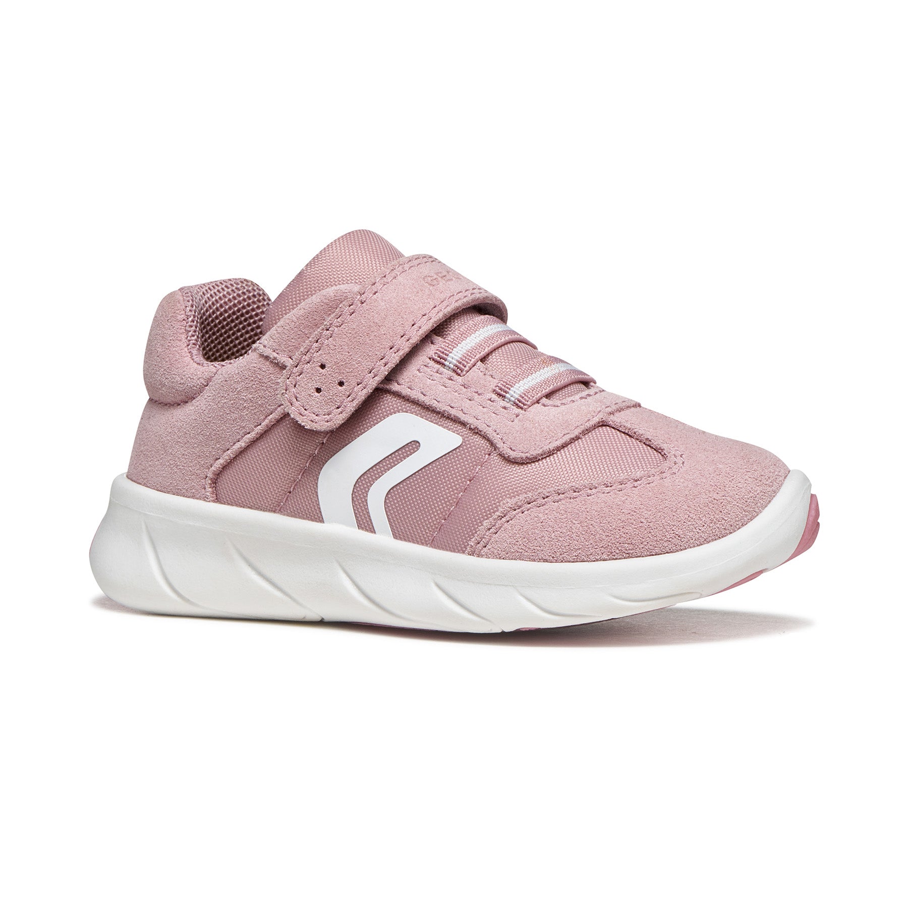 Ténis Foot-Run Rosa antigo/Branco Baby