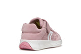 Ténis Foot-Run Rosa antigo/Branco Baby