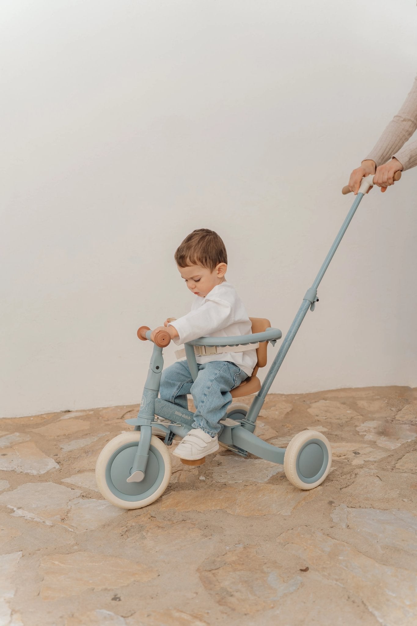 4-in-1 Evolutionary Blue Tricycle