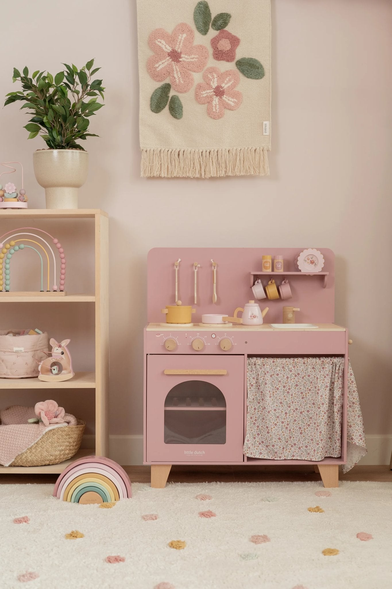 Cocina Jardín Hada Rosa