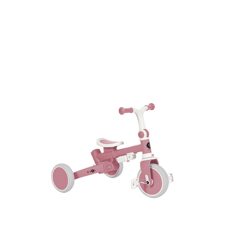 Triciclo Rosa Multifunções Evol