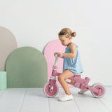 Triciclo Rosa Multifunções Evol