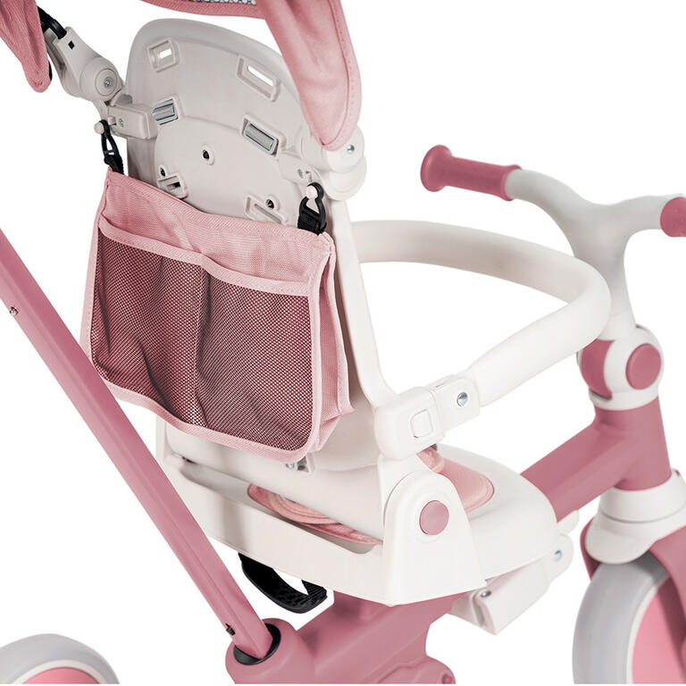 Triciclo Rosa Multifunções Evol