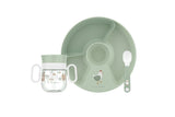 Conjunto de Refeição Verde - 3 Pcs