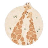 Tapete Girafa Safari Friends